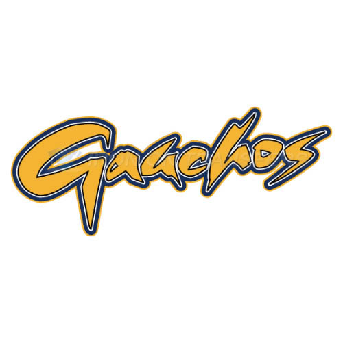 UCSB Gauchos Iron-on Stickers (Heat Transfers)NO.6675